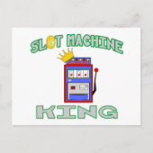 Slot Machine King Briefkaart (Voorkant)