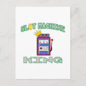 Slot Machine King Briefkaart (Voorkant)