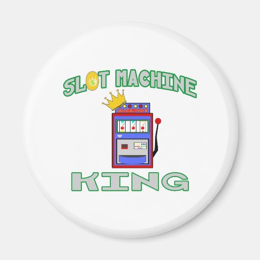 Slot Machine King Magneet (Voorkant)