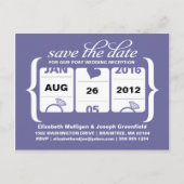 Slot Machine Post bruiloft receptie Briefkaart (Voorkant)