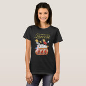Slot Machine Queen Casino Gambling T-shirt (Voorkant volledig)