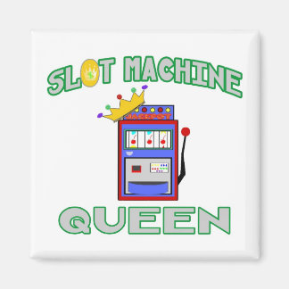 Slot Machine Queen Magneet