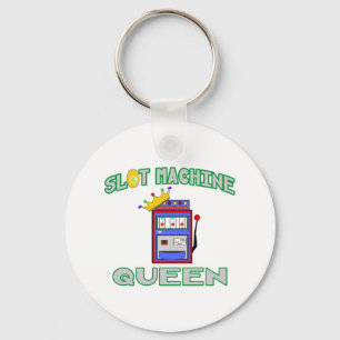 Slot Machine Queen Sleutelhanger