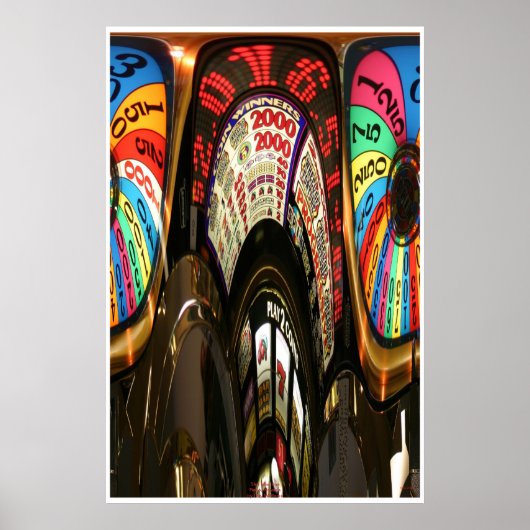 Slot Machine, Reno, Nevada Poster (Voorkant)