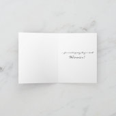 Slot Machine Verjaardag Dank u Bedankkaart (Binnen)