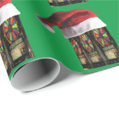 Slot-machine voor kerstVegas Cadeaupapier (Rol Hoek)