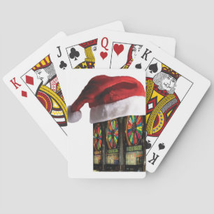 Slot-machine voor kerstVegas Pokerkaarten