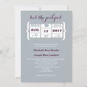 Slot Machine Weddenschap Kaart (Voorkant)