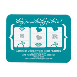 Slot Machine Weddenschap Opslaan Datum Magneet