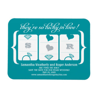 Slot Machine Weddenschap Opslaan Datum Magneet