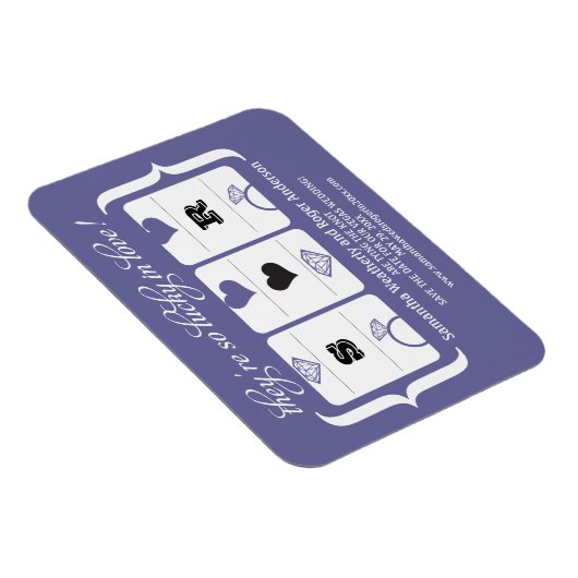 Slot Machine Weddenschap Opslaan Datum Magneet (Rechterzijde)