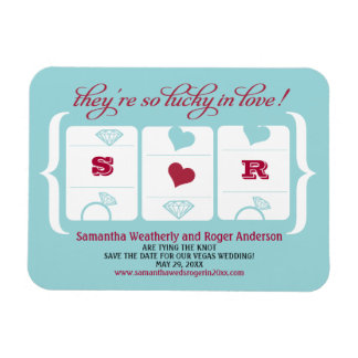 Slot Machine Weddenschap Opslaan Datum Magneet