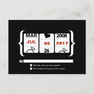 Slot Machine Weddenschap RSVP