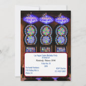 Slot Machines Casino ThACHT Birthday Party Kaart (Voorkant)