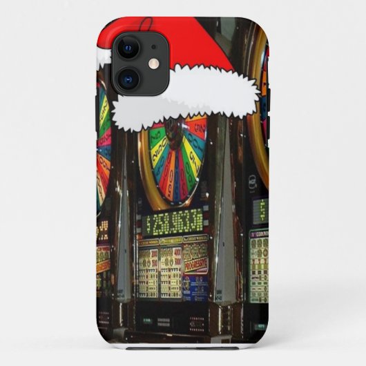 Slot-machines voor kerststaarten Case-Mate iPhone case (Achterkant)