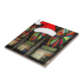 Slot-machines voor kerststaarten tegeltje (Zijkant)