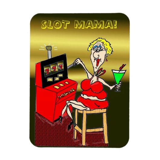 SLOT MAMA LUCKY 7'S MAGNEET (Verticaal)
