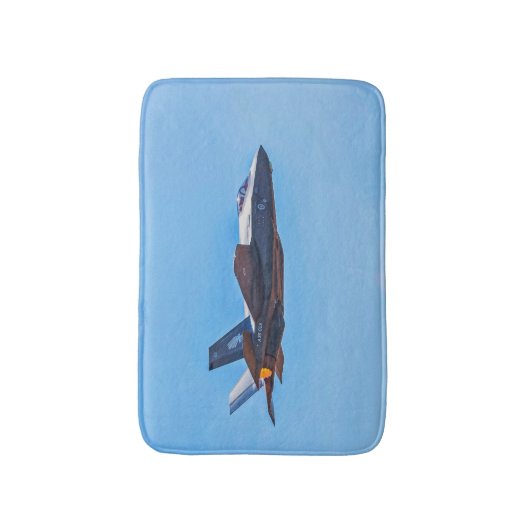Slot Martin F-35A Lightning II Bath Mat (Voorkant Verticaal)