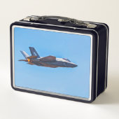 Slot Martin F-35A Lightning II Metal Lunch Box (Achterkant)