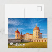 Slot Moritzburg, Duitsland Briefkaart (Voorkant / Achterkant)