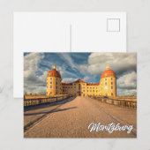 Slot Moritzburg, Duitsland Briefkaart (Voorkant / Achterkant)