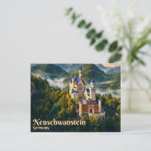 Slot Neuschwanstein Duitsland Briefkaart (Staand voorkant)