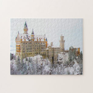 Slot Neuschwanstein Duitsland. Legpuzzel
