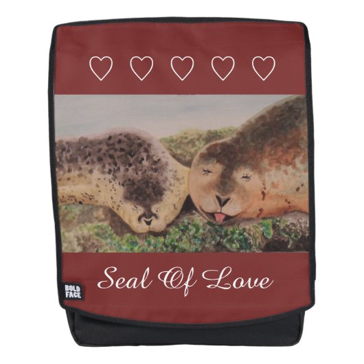 Slot of Love Emblem Backpack (Voorkant)