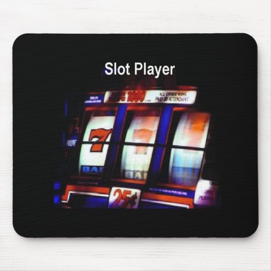 Slot Player Mousepad Muismat (Voorkant)