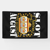 Slot Queens worden geboren in augustus Verjaardag Spandoek (Horizontaal)