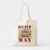 Slot Queens wordt in mei geboren Tote Bag (Achterkant)
