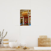 Slot Schwerin Troonzaal, Duitsland Poster (Keuken)