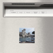 Slot Sirmione, zuidzijde, Gardameer, Italië Magneet (Insitu (Vaatwasser))