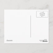 Slot van de liefde (dwars-proceseffect) briefkaart (Achterkant)