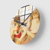 SLOT VAN GEHAUNTEERDE DOLLEN RONDE KLOK (Hoek)