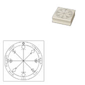 Slot van Solomon Rubberstempel (Gestempeld)