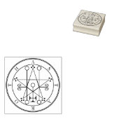 Slot van Solomon Rubberstempel (Gestempeld)