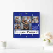 Slot voor familiewand vierkante klok (Huis)