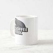 Slotakafbreekkool voor dierliften koffiemok (Voorkant links)