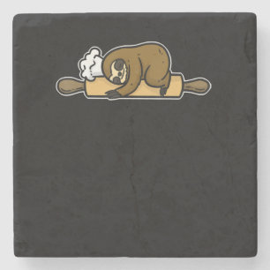 Slotbakker Grappig schattig kok Keukencadeau v Stenen Onderzetter