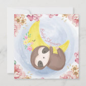 Slote Baby shower Uitnodiging (Voorkant)