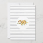 Slote Baby shower Uitnodiging (Achterkant)