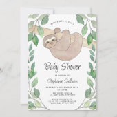 Slote Baby shower Uitnodiging (Voorkant)