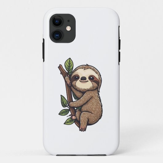 Slote cartoon illustratie Case-Mate iPhone case (Achterkant)