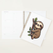 Slote cartoon illustratie planner (Display)