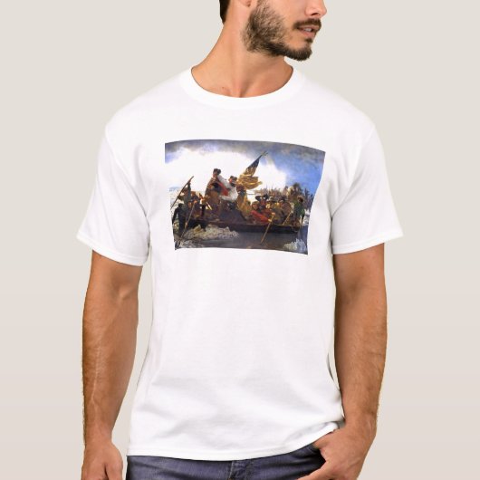Slote die de Delaware oversteekt T-shirt (Voorkant)