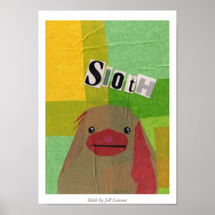 Slote door Jill Connor Poster