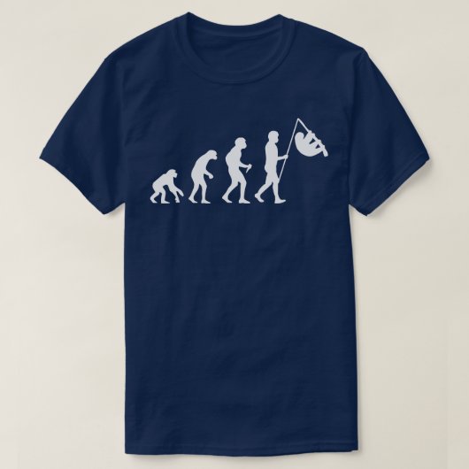 Slote evolutie t-shirt (Design voorkant)