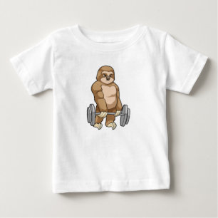 Slote in Bodybuilding met Barbell