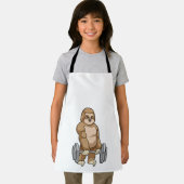 Slote in Bodybuilding met Barbell Schort (Insitu)